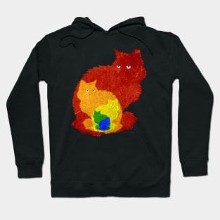 Rainbow cats Hoodie